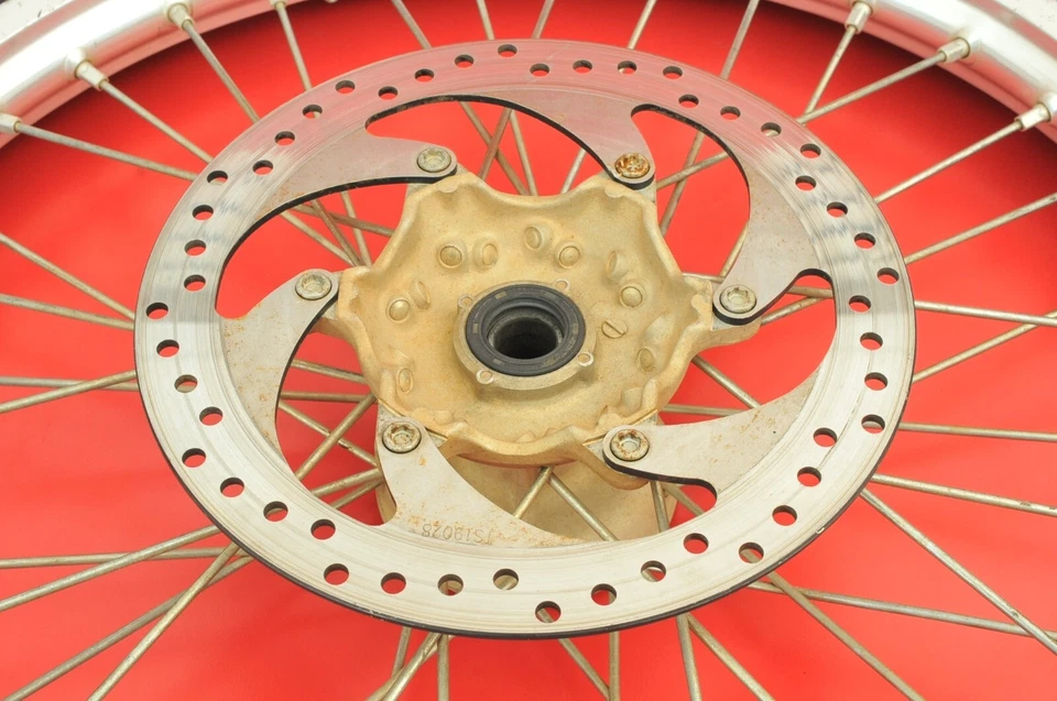 1998 - 2001 Yamaha WR400F WR 250F 426 переднее колесо в сборе обод шины спицы ступицы - Изображение 2 из 4