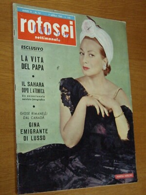 ROTOSEI 1960/14=MARISA MERLINI=GINO VIANO=NADIA PAYOT=MARIO PETRI=ROGER PLANCHON