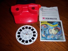 HTF NEAT VIEW MASTER LIDDLE KIDDLE DOLLS 1 REEL PK  OLDER RED VIEW MASTER TOY