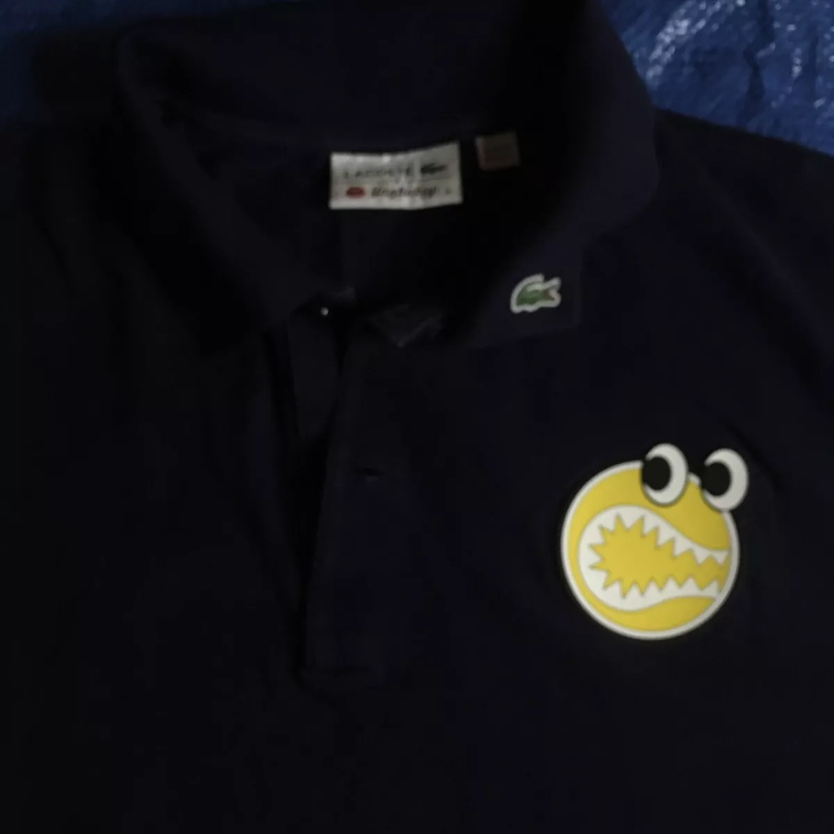 Lacoste x bape polo sale