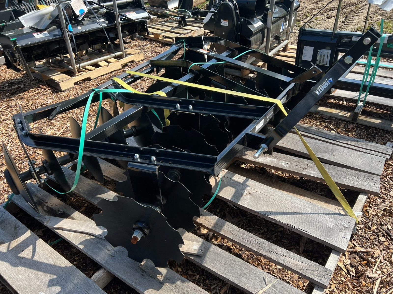 NEW 6ft Disc Harrow Tractor 3PT Attachment (HeavyDuty Made In USA) FREE ...