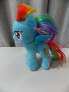 rainbow dash beanie baby