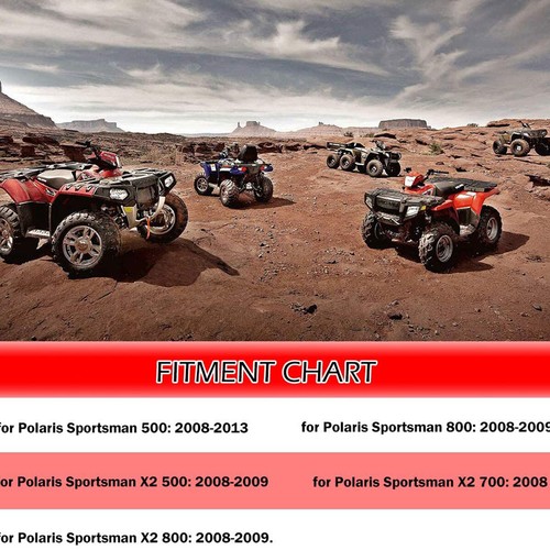 32Pcs Front & Rear A-Arm Bushing Kit for Polaris Sportsman X2 500 800 2008-2013 - Picture 5 of 12