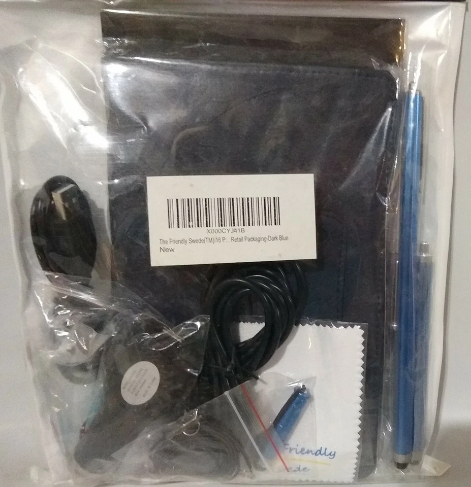 16 Pc. Mega Bundle for Kindle Fire- Case, Car charger, USB Cables,Screen Protect - Image 2 of 3