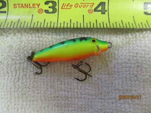 Fly Rod Fishing Lures, fox   1.5" Fire tiger minnow