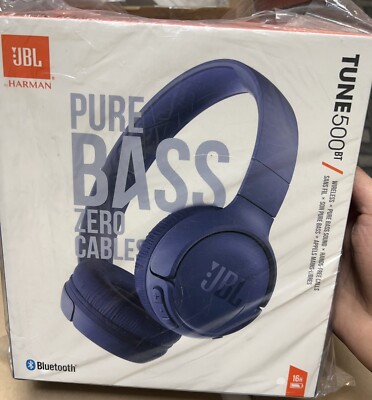 JBL GENUINE TUNE 500 On-ear Headphones Wired Pure Bass Sound