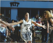 BRIANNA KIESEL Signed 8 x 10 Photo WNBA Basketball DALLAS WINGS Pittsburgh