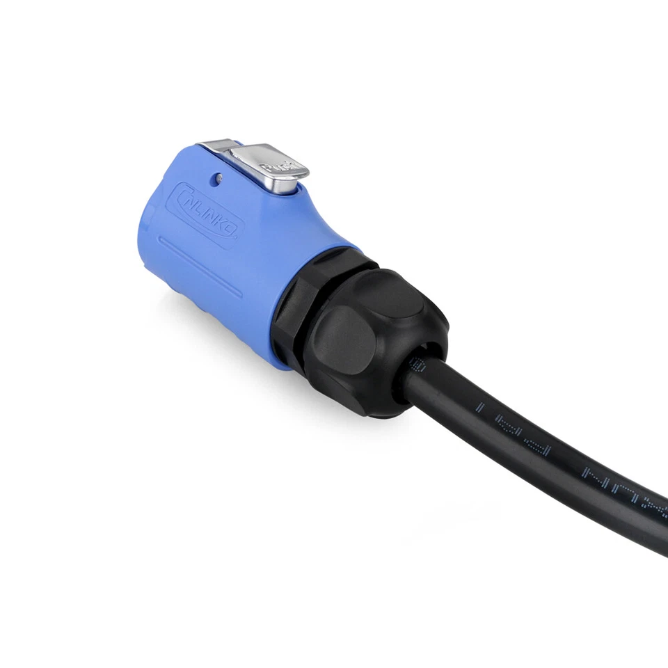 Plug Socket Male Female Cable Connection LED Display IP67 Waterproof M20 2-12Pin - Image 4 of 4