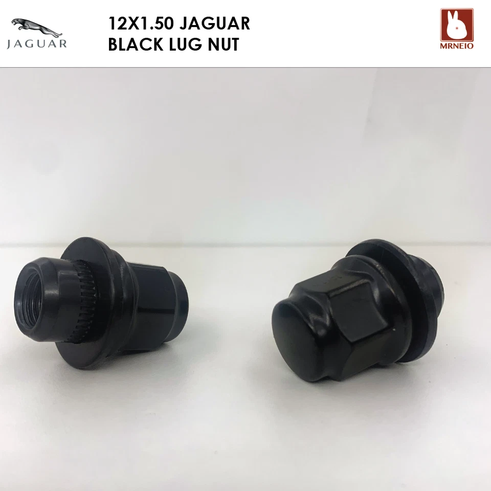 20 PIEZAS TUERCAS NEGRAS JAGUAR TIPO F/TIPO S/XE/XF/XFR/XJR 12X1,5 Foto 3 de 3