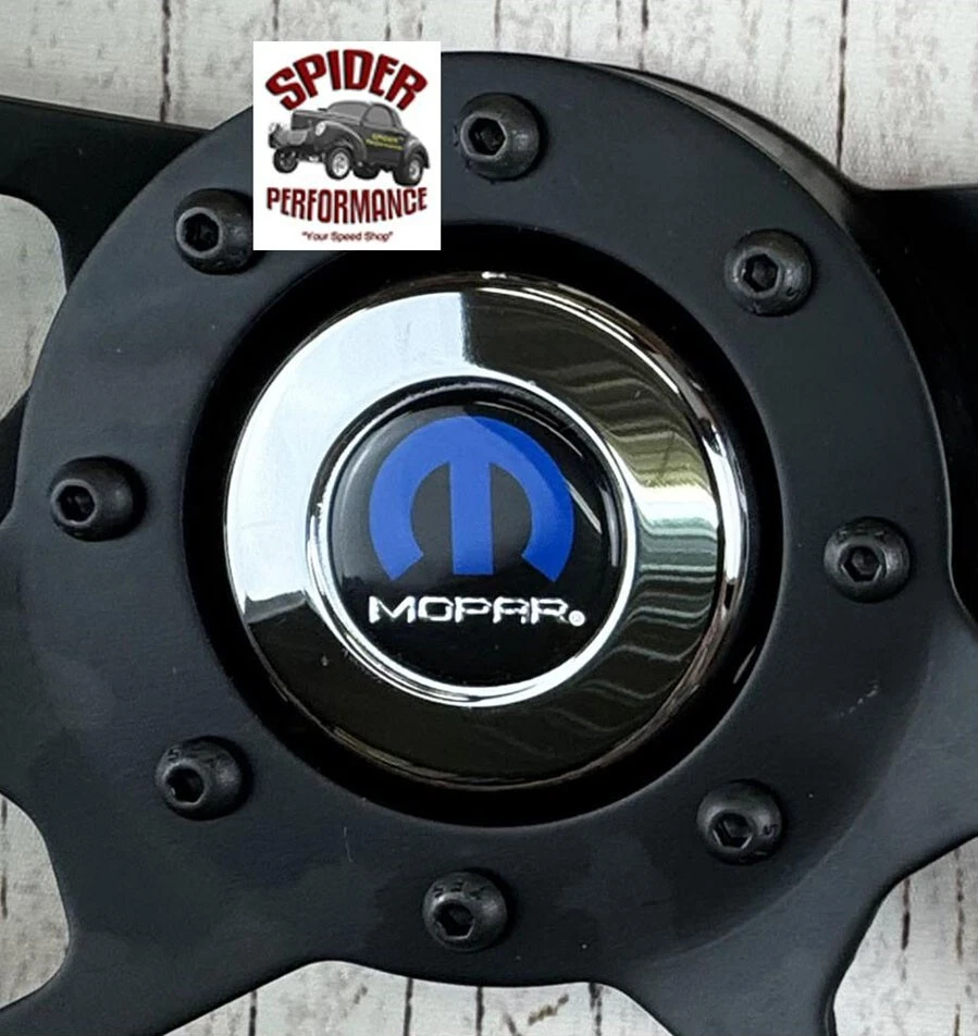 Dodge Pickup 1988-1992 volante madera MOPAR 13 1/2" NOGAL II Foto 3 de 4