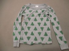 Hanna Andersson Size 5 Boys 100 Organic Cotton Long Sleeve Knit Pajama Top 640