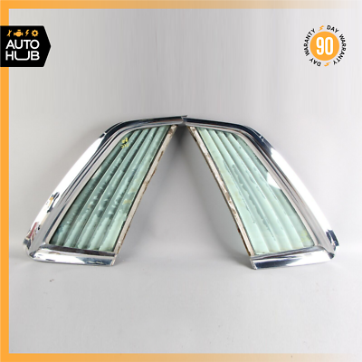 Mercedes R107 450SLC Coupe Rear Left & Right Quarter Window Glass