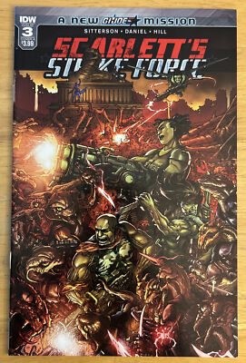 Scarlett's Strike Force #3; G.I. JOE; Aubrey Sitterson Story, Nelson Daniel Art