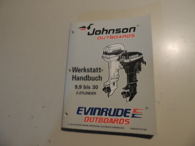 1996/97 Werkstatthandbuch Johnson Evinrude Außenborder 9.9 10 15 20 25 30 2-Zyl.