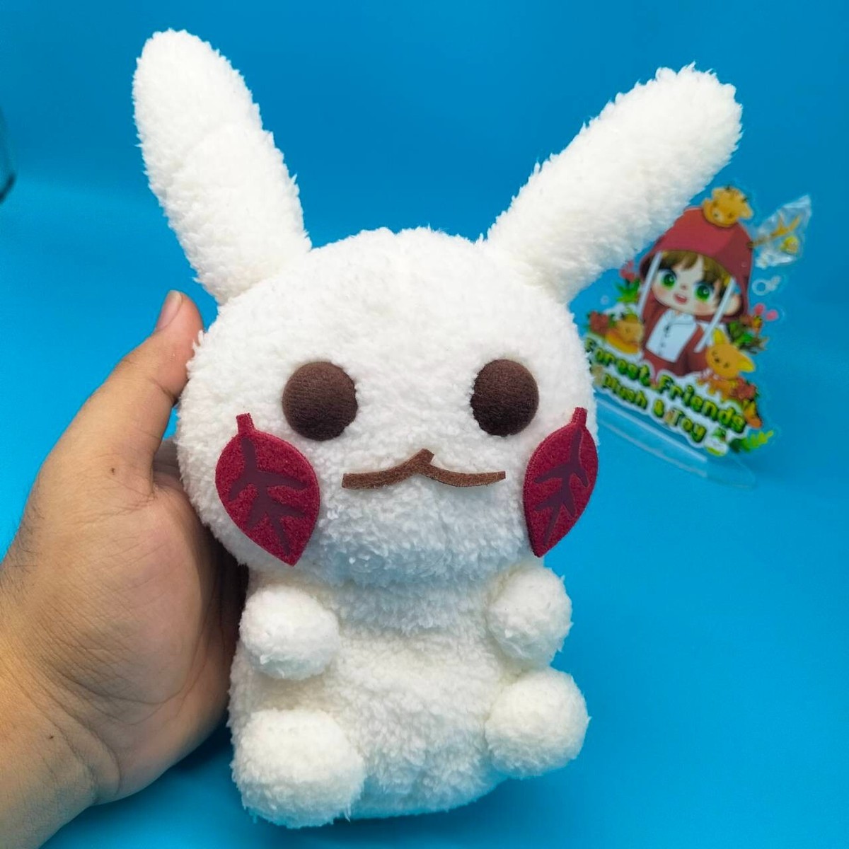 Pokemon Center 2017 Original Winter Pikachu Snowman Plush Stuffed