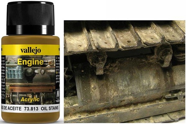Vallejo Weathering 73813 Motor Oil Stains 40Ml Vallejo-image