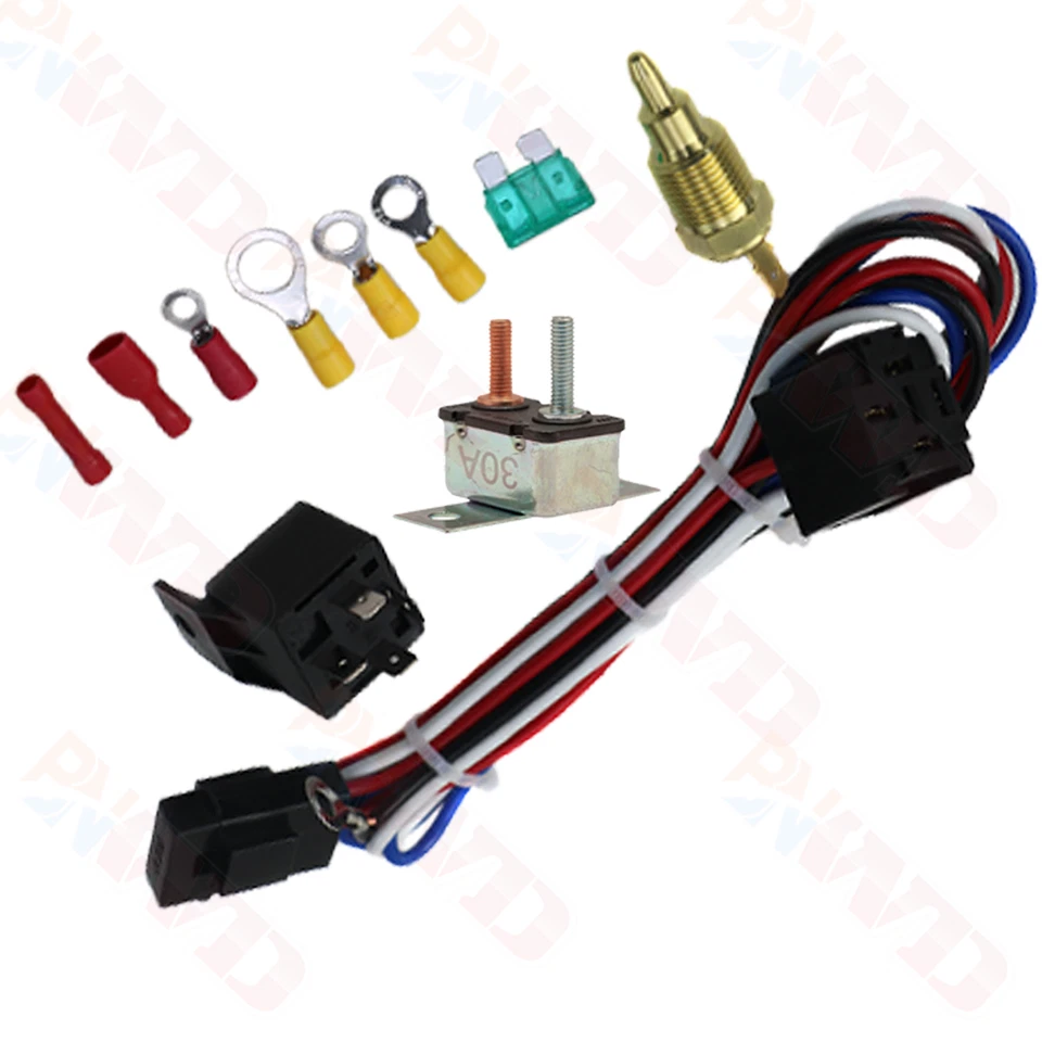 Ventilador de cubierta de radiador de 3 filas para 69-74 72 Triumph TR6/Triumph TR250 1967 1968 2,5 L Foto 3 de 4