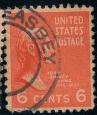 USA - 1938 - Presidential Issue - John Quincy Adams - 6¢ - #3269