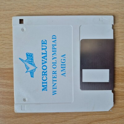   MICROVALUE WINTER & SUMMER OLYMPIAD   Diskette Commodore Amiga 500 600  
