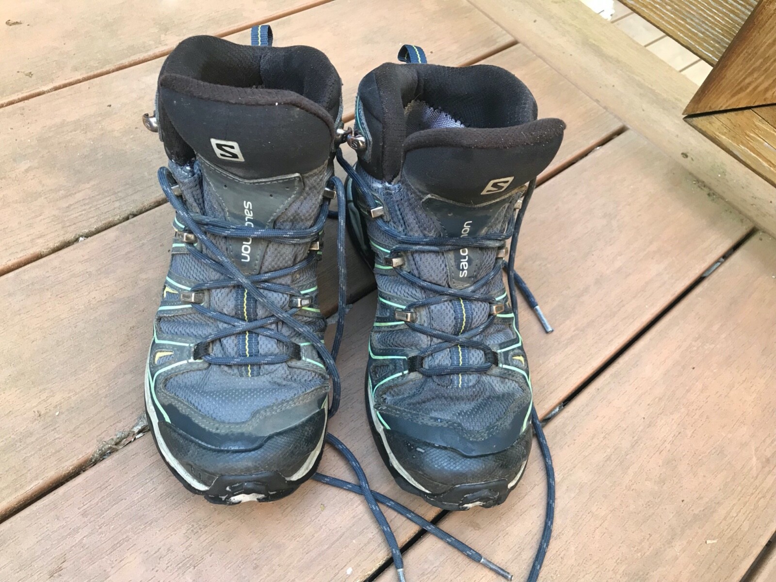 Salomon gortex scarponi da trekking impermeabili donna taglia 7