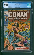 Conan the Barbarian #1 CGC 9.0, 24 CGC 9.0,  + 1-275, Annuals 1-12 Complete run
