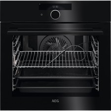 Image of AEG BPK948330B Pyrolytic Black Electric Single Oven 8000 Series +2 Year Warranty