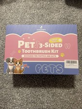 Economy Pack Pet Toothbrush Kits 12 Sets Of 4 For Small Dogs And Cats