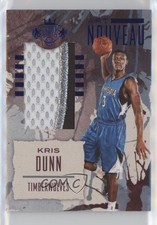 2016-17 Panini Court Kings Art Nouveau Jerseys Sapphire 12/25 Kris Dunn #4 1u6