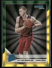 2019 Donruss DYLAN WINDLER #224 Green/Yellow Holo Laser Rated Rookie Cavaliers