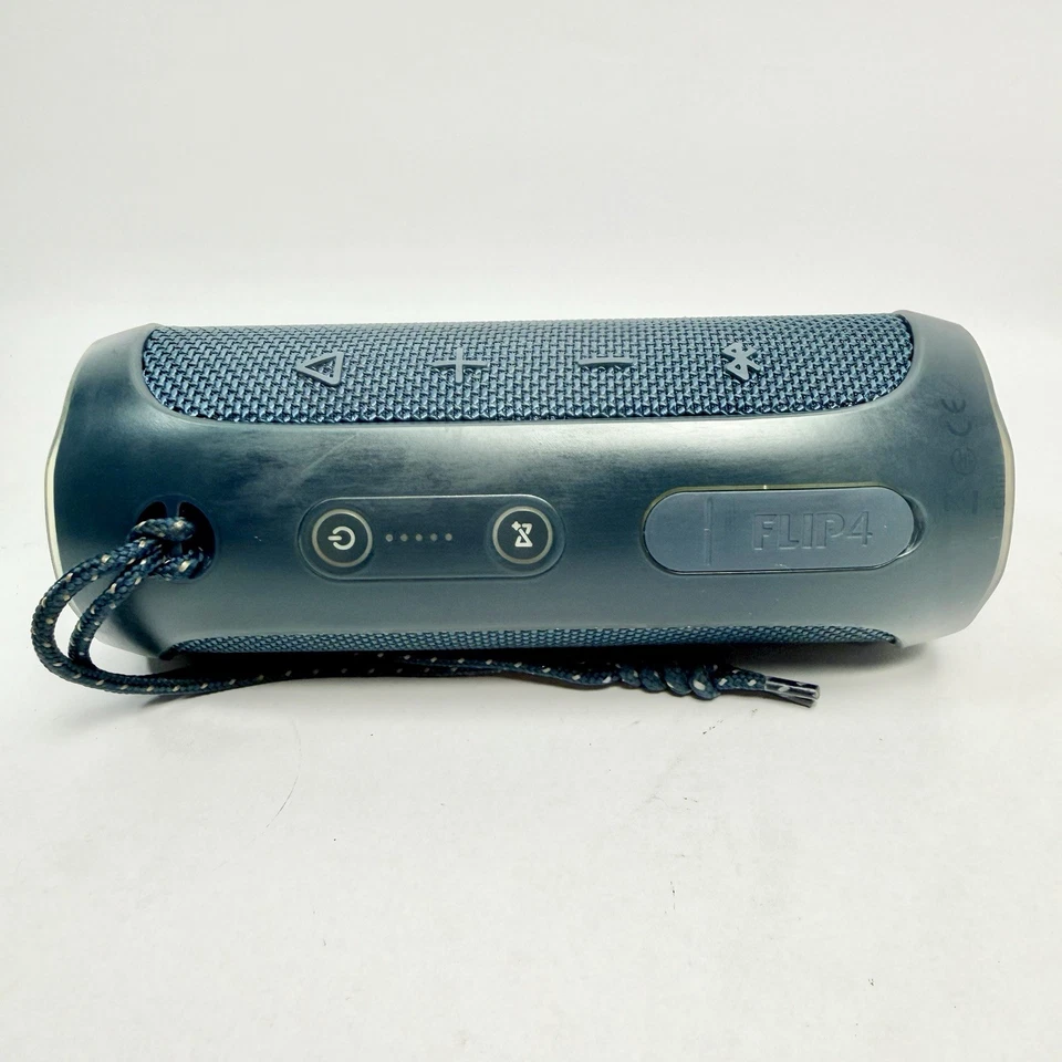 Altavoz Bluetooth Portátil JBL Flip 4 - Azul - Probado/Funcionando - Batería Fuerte Foto 3 de 4
