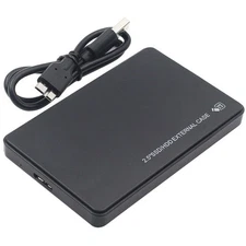 USB 3.0 2.5" SATA Hard Drive Disk Enclosure External Laptop Case For HDD SSD