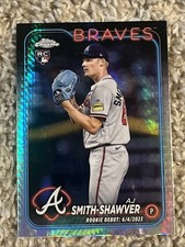 🔥 2024 Topps Chrome Update #USC87 AJ Smith-Shawver Prism Refractor
