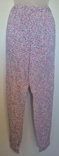 VINTAGE NO BOUNDARIES Women's Cheetah Print Colorful Pajama/lounge Pant LG