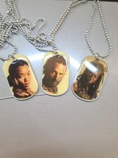 2015 The Walking Dead Dog Tags Lot 2 Season 4 1 Season 5 Sasha Rick Michonne