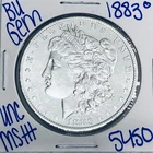 1883 O BU UNCIRCULATED MORGAN SILVER DOLLAR AUTHENTIC U.S.MINT FREESHIPPING 5450