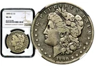 1890-CC Morgan Silver One $1 Dollar - NGC VG 10   C1131