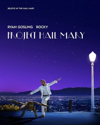 A 'La La Land'-inspired poster for 'PROJECT HAIL MARY' | eBay