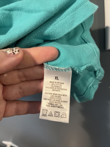 Short Vert Aqua Junior Aeropostale - Taille S - Coton - Occasion Très Bon état