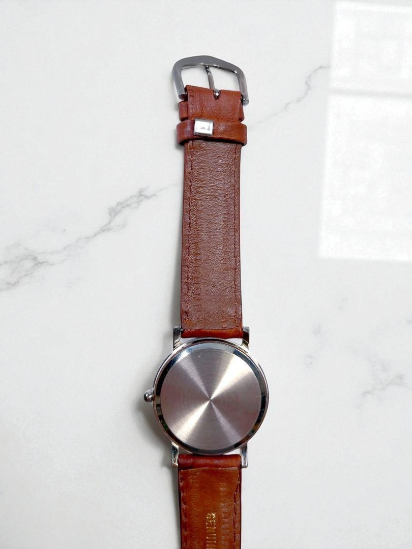 Rare Apple Macintosh Wristwatch Non-Sale Novelty Unused Leather