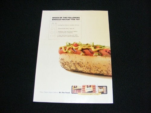 OSCAR MAYER magazine clippings from 2006 & 2012 print ads - Bild 3 von 3