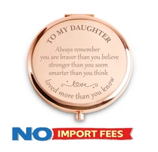 MLLXX Personalized Gifts for Daughter, Inspirational Daughter Gifts for Birthday