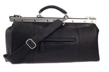 Aktentasche Doktortasche Greenburry OILY TUMBLED Schwarz 44x16x28 cm Damentasche