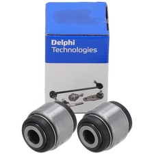 2x DELPHI Querlenkerlager für MERCEDES-BENZ Hinterachse außen 204352002703