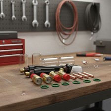 Ultimate 22-Piece TIG Torch Accessory Set for WP-17/18/26 - Exceptional Quality