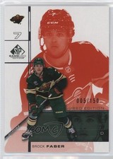 2023 SP Game Used 2001 Retro Rookies Crossover Red Achievement Brock Faber 12l5
