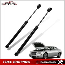 2 Front Hood Lift Supports Struts For Chrysler 300 05-10 Dodge Challenger Magnum