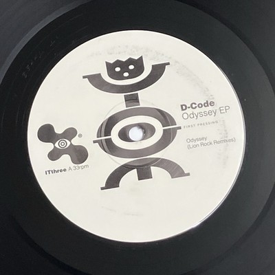 D-Code - Odyssey EP - IT 12'' EP Promo 1993 UK - IT three