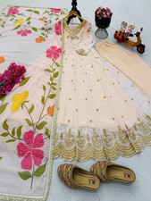 Anarkali Dress Pakistani Indian Ethnic Gown Bollywood Suit Wedding Party Wear