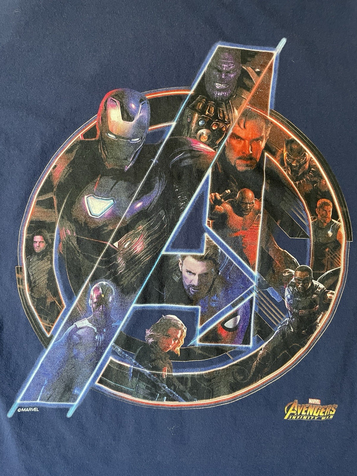 ALTRA T shirt uomo Marvel Avengers: Infinity War taglia XL Iron Man e altri Marvel