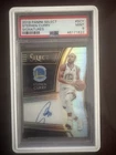 2018 Panini Select Steph Curry #SCY Auto 17/49 PSA 9